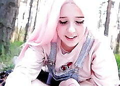 Cutie took me up a catch Forest plus Gave me a Hot Blowjob